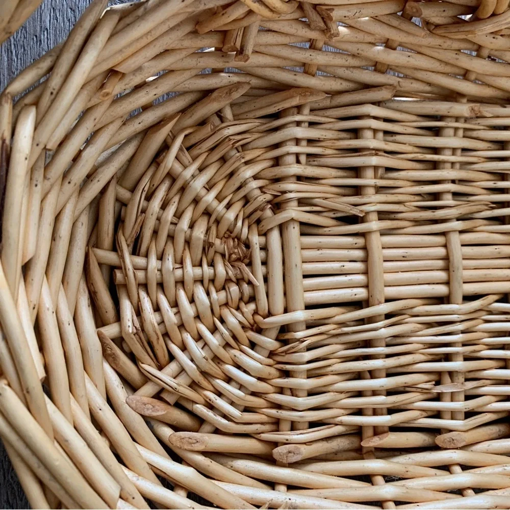 Rattan tray